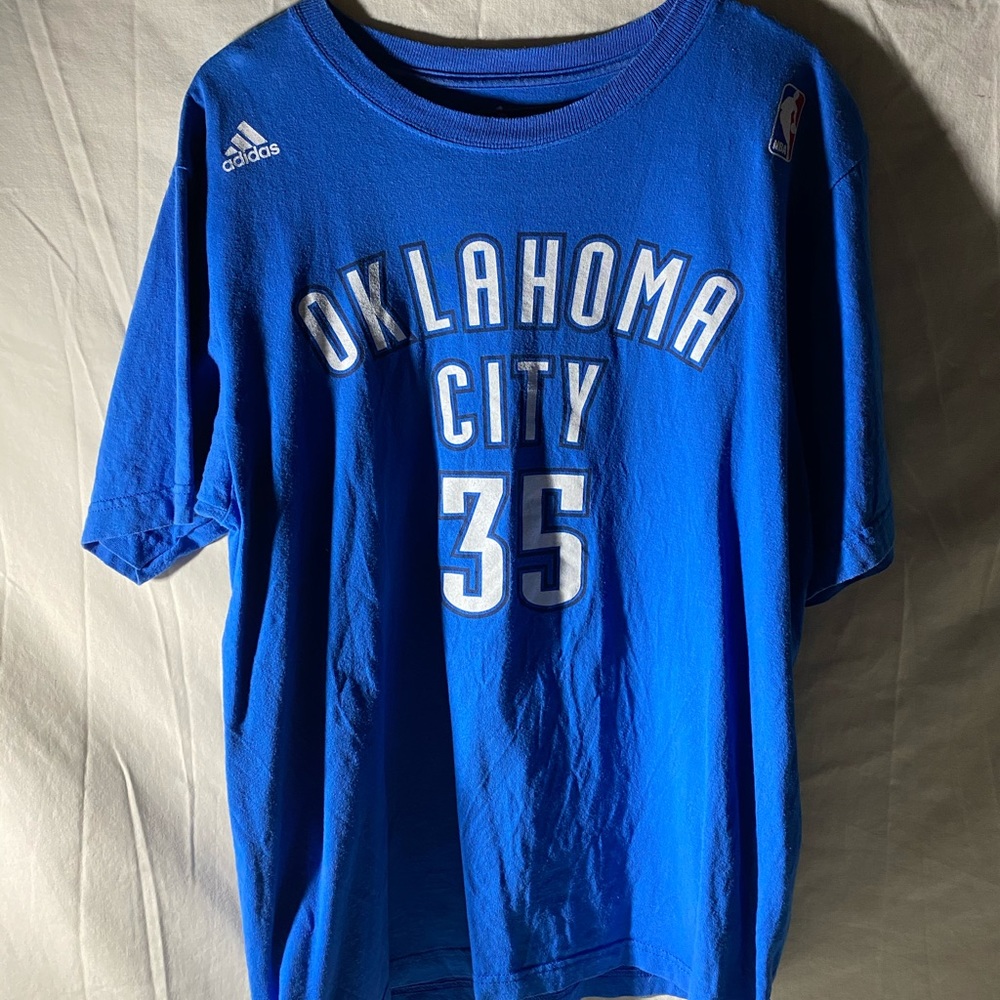 AM NBA Adidas Durant OKC T-Shirt Jersey